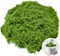 Fake Green Moss for Crafts 5.3 Oz Decorative Artificial Moss for Crafts Decorative Faux Moss Table Centerpieces Wedding Party Decor Fairy Garden Floral DIY